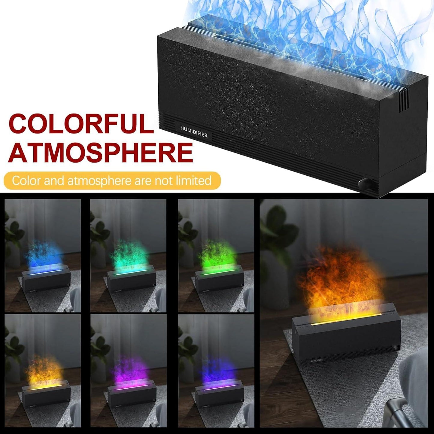 Flame Fireplace Aroma Diffuser