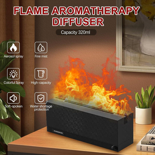 Flame Fireplace Aroma Diffuser