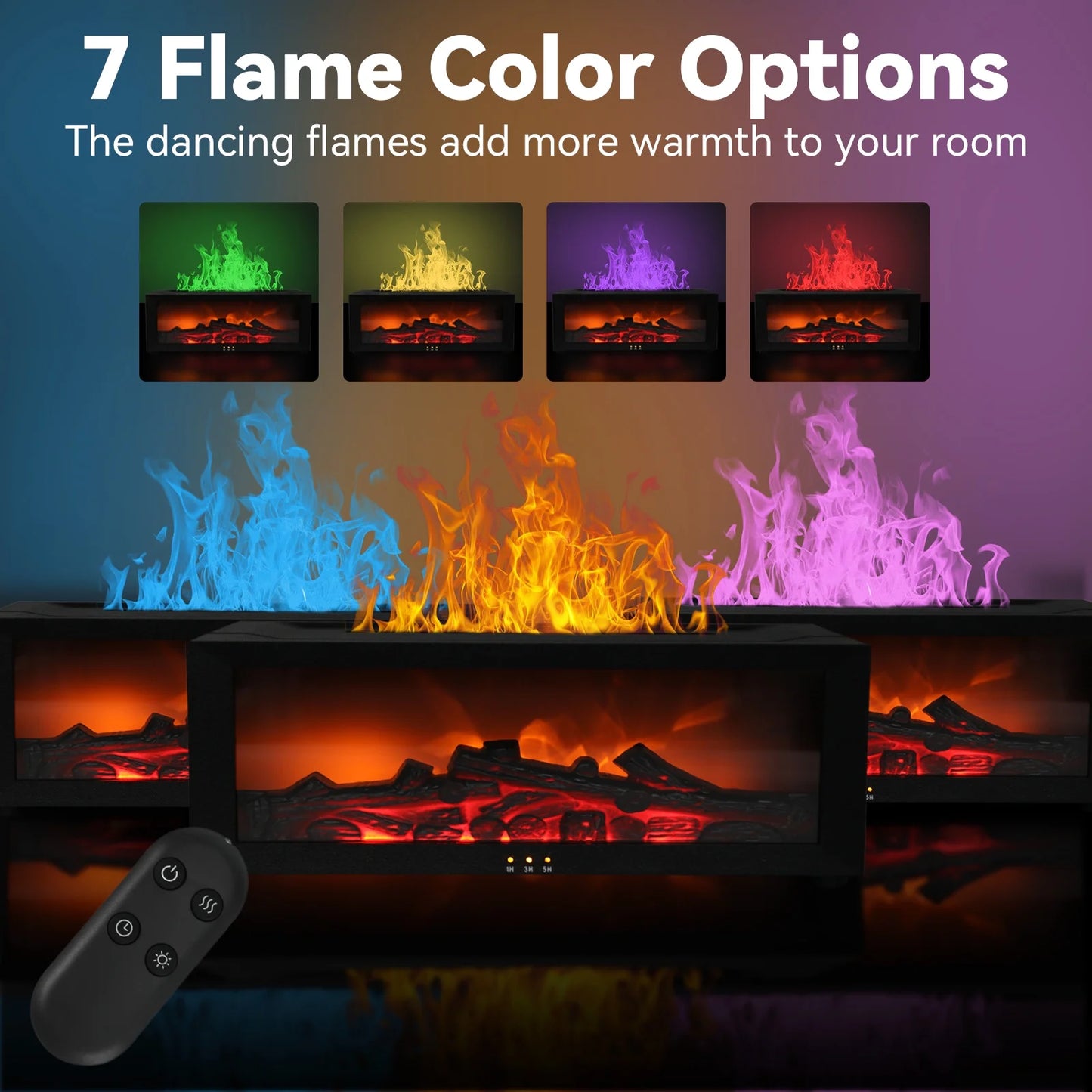 Flame Fireplace Aroma Diffuser